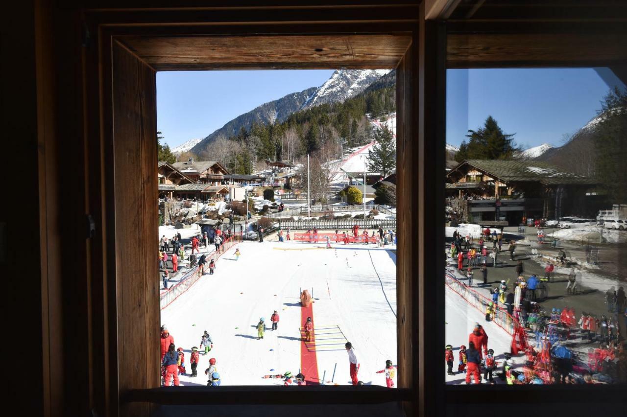 Appartement Le Caboen Les Planards Chamonix Bagian luar foto